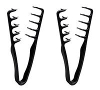 Pettine volumizzante a denti larghi per capelli, per fondotinta, volume, strumento per volume e pettini magici, accessorio per donne e uomini, 2 pezzi