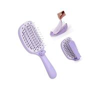 Pettine volumizzante cavo per capelli con pulizia automatica pieghevole per lisciare e progettare pettine da massaggio