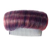 Pettine volumizzante per capelli in fibra sintetica, design senza cuciture, accessorio professionale per acconciature da sposa ed eventi