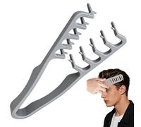 Pettine volumizzante per uomini e donne, spazzola testurizzante per capelli con 10 denti per volume e copertura della linea di parte, mooth styling per volume e toelettatura, accessorio per coprire le