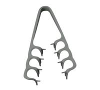 Pettine volumizzante - Strumento per lo styling dei capelli per un aspetto strutturato | Design ergonomico a denti larghi con impugnatura leggera e setole anti strappo, per pettinare tutti i giorni