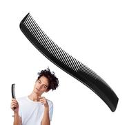 Pettini a denti fini pettine da barbiere curvo, pettine da parrucchiere ergonomico da uomo pettine da parrucchiere, pettine per capelli fini antiscivolo, pettine per trimmer per barbiere, pettini da