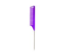 Pettini a denti fini Pin In Metallo Anti-statica Capelli Coda Pettine Bordo Trimmer Styling Professionale Parrucchiere Strumento Pettini Coda Per Bulk