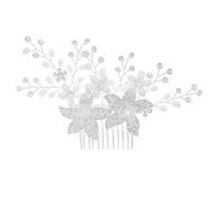Pettini a Forcina Copricapo for capelli da sposa con perle, pettine, fotografia con diamanti Accessori per Capelli