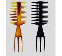 Pettini A Spina Di Pesce 3 Pezzi Con Denti Larghi, Capelli Aperti E Annodati Rapidamente E Senza Intoppi, Antistatici E Non Danneggiano I Capelli, Cura Quotidiana Dei Capelli.