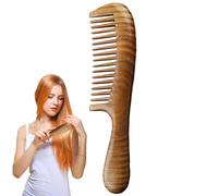 Pettini Con Manico Legno Donna | Pettine Per Capelli Fatto A Mano In Legno Antistatico | Affidabile Set Di Pettini In Naturale, Pettine Per Capelli Ergonomico, Massaggiatore Del Cuoio Cape