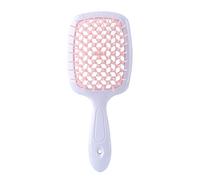 Pettini da uomo Mao Brush Hollow Grid Comb Wide Dente Cuscino d'aria Pettine Pettine Styling Strumento per Massaggio del cuoio capelluto Grande Pettine per capelli Cavo Pettine Forfora (F)