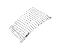 Pettini decorativi per capelli in metallo clip laterale pettini impugnature fermagli per capelli da sposa velo pettini accessori per capelli