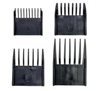 Pettini Elettrici A Spinta, 4 Pezzi/set, Tagliacapelli, Rasatura Elettrica, Pettine Con Limite, Kit For Barbiere, Compatibile Con Moser, Pettine Serie 1400