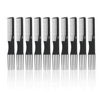 Pettini Evidenziatori A Doppia Testa Da 10 Pezzi, Strumenti Professionali Per Parrucchieri E Acconciature, Pettini Per Capelli Multifunzionali E Pratici, Tingere E Condizionare I Capelli.
