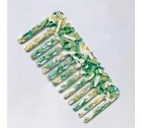 Pettini for capelli for massaggio antistatico in acetato di moda Pettine for capelli colorato for parrucchiere for strumento for lo styling dei capelli for ragazze (Color : 18)