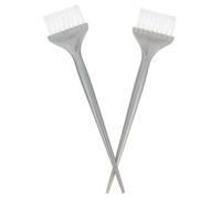 Pettini in Plastica Preciso, Applicatore per Tinta Chioma Set di 2 | Set da Due Pezzi, Setole Flessibili e Dritte, per Ritocchi Radice e Sezioni Precise