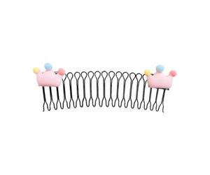 Pettini laterali per donne, pettini per capelli per donne capelli sottili | Corona di fiori forcine per capelli rotti | Forte copertura laterale decorativa Hold Hairpin for Bun Styling Girls Accessoir