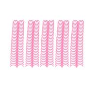 Pettini Legati Alla Plastica, Bobine di Legame a Spirale 30 Fori, Diametro Interno 22 Mm 10 Pezzi Dorsali Leganti le Foglie Sciolte per Casa e Scuola (BLACK) (WHITE) (Trasparente) (Roseo)