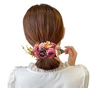 Pettini per capelli con fiori per donne pettine per capelli da sposa copricapo da sposa pettine per capelli da sposa pettine laterale pettini per capelli floreali