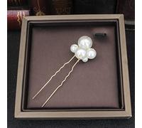 Pettini per capelli da sposa con perle color oro Accessori per capelli per donne Ornamenti per la testa Gioielli Copricapo da sposa Strumenti per acconciature-Perla 1pc