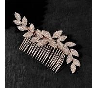 Pettini per capelli da sposa fermagli per capelli per donne e ragazze accessori gioielli strass copricapo 1