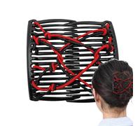 Pettini per capelli elastici - Clip per pettine vintage | Pettini per capelli per lo styling, forcine elastiche creative, creativi per, clip per capelli a doppia p