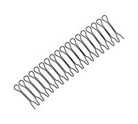 Pettini per capelli in filo metallico - Pettini laterali per capelli elasticizzati con perno a U, Strumento per lo styling dei capelli raccolti, Pettine fissatore invisibile per capelli frammentati, D