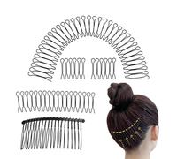 Pettini per capelli in filo metallico - pettini per capelli estensibili, strumento per acconciature da donna, accessori per capelli estensibili, fissatore per capelli invisibile, estensibile