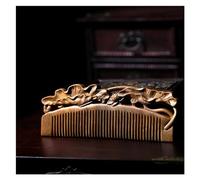 Pettini per lo styling Pettine a denti larghi in legno Pettine for capelli lunghi stile cinese Pettine arricciacapelli portatile Pettine da viaggio Pettine per capelli ricci