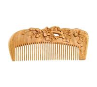 Pettini per lo styling Pettine for capelli con intaglio in legno retrò Pettine for capelli da uomo Massaggio del cuoio capelluto Pettine in legno Pettine portatile Pettine per capelli ricci