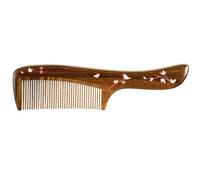 Pettini per lo styling Pettine for capelli in legno for pettine arricciacapelli domestico Pettine for acconciature con design a maniglia Pettine per capelli ricci