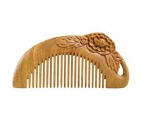 Pettini per lo styling Pettine for capelli naturale intagliato retrò Pettine da viaggio portatile in legno Pettine for doccia domestico Pettine for baffi Pettine per capelli ricci