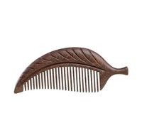 Pettini per lo styling Pettine for foglie in legno Pettine for capelli portatile Strumento for la cura della barba da uomo Pettine for capelli lunghi Adatto for capelli bagnati e asciutti Pettine per
