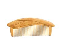 Pettini per lo styling Pettine for styling retrò Pettine da viaggio portatile in legno massello Pettine for barba da uomo Pettine for capelli ricci (dimensioni: 5 pollici) Pettine per capelli ricci