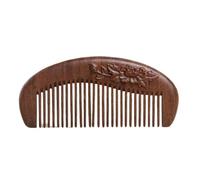 Pettini per lo styling Pettine scolpito in peonia cinese, pettine in legno massiccio, pettine for capelli bagnati da bagno, viaggi e cura della casa, pettine for barba da uomo Pettine per capelli ricc