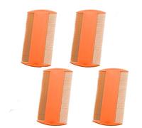 Pettini per Pidocchi,4 pezzi Pettine per Pulci per Cani da Gattoi a Denti Fini Pettine dei Pidocchi Spazzola Cardatore in Plastica per Bambini Adulti Animali Domestici