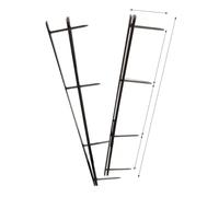 SCATOLA 25 PETTINI VELOBIND 4 DENTI NERO