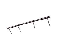 Pettini per rilegatura GBC VeloBind con 4 denti 45 mm a4 bianco conf da 25 petti