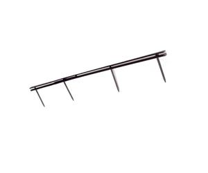 Pettini per rilegatura GBC VeloBind con 4 denti 45 mm a4 nero conf da 25 pettini