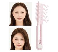 Pettini Spartiscapelli,Pettine Styling per Tutti i Tipi di Capelli | Strumento Portatile per Definire l'Acconciatura per Matrimonio Uso Domestico e in Viaggio