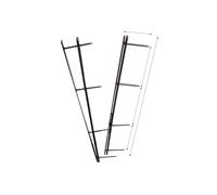 Pettini Velobind - 4 denti - 45 mm - blu - GBC - conf. 25 pezzi