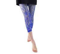 Pettipants Capris Collant a rete velata corta | Rete trasparente trasparente; lunghezza capri in pizzo floreale da indossare sotto il vestito; leggings elasticizzati