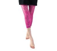 Pettipants Capris Collant a rete velata corta | Rete trasparente trasparente; lunghezza capri in pizzo floreale da indossare sotto il vestito; leggings elasticizzati