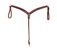 Pettorale americano per cavalli in cuoio lavorazione barbwire Pools