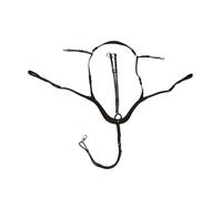 Pettorale da caccia anatomico in cuoio imbottito in pelle con moschettoni e fib