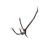 Pettorale Rose Gold Clincher Y shaped elastic breastplate with martingal
