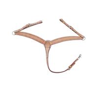 Pettorale western in cuoio con lavorazione borser stamp Pools