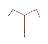 Pettorale western in cuoio con ricami navajo modello Sunrise Pools