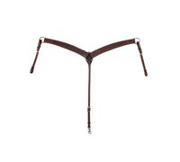 Pettorale western in cuoio liscio con moschettone Pools