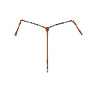 Pettorale western modello ghiaccio con inserti turchese Pools