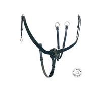 Pettorale Winner Special in cuoio ed elastico con martingala staccabile e attacc