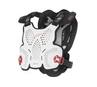 Pettorina A-1 ROOST GUARD Bianco Nero ALPINESTARS - RI: XL/2X