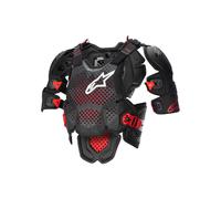 ALPINESTARS ALPINESTARS - Protezioni A-10 V2 Full Chest Anthracite / Nero / Rosso XL/2XL