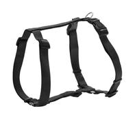 Pettorina ad H Doppia regolazione in nylon PetUp - nero - Taglia 2: torace 45 cm x 1,5h cm - 1° ORDINE? scegli lo sconto BZR5 / BZR20 + 200 punti fedeltà nero